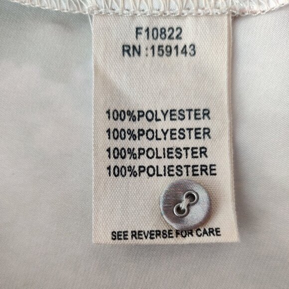 FRNCH Paris Abigail Maxi Shirt Dress in Silky Watercolor Tie Dye Print Small EUC - Picture 9 of 9